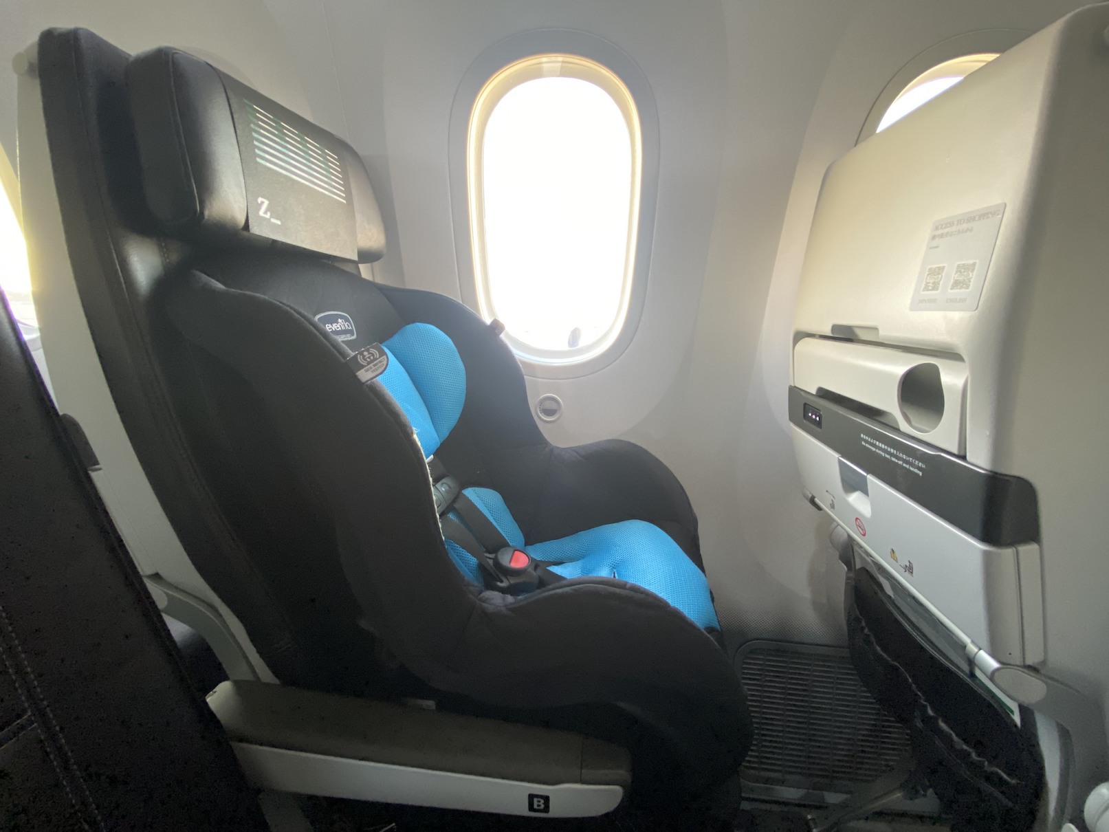 Baby Safety Seat(チャイルドシート)前向き設置の画像 正面