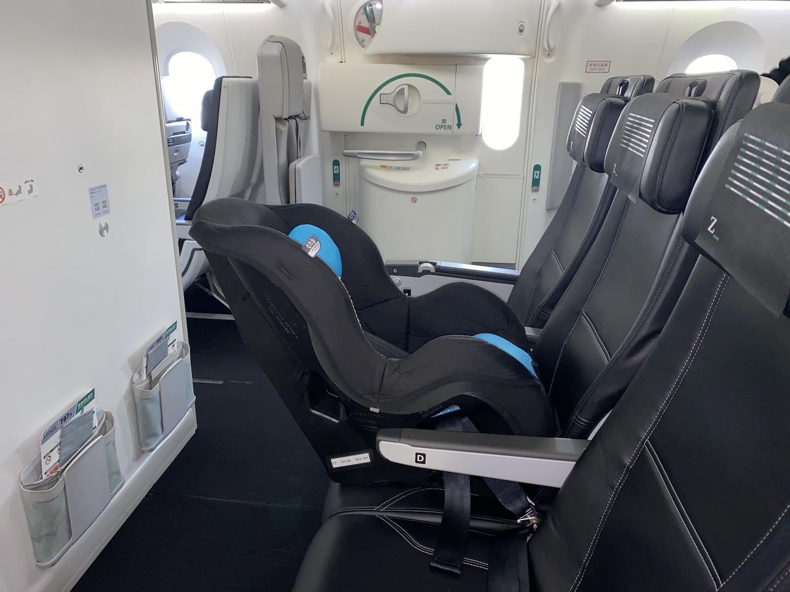 Baby Safety Seat(チャイルドシート)後ろ向き設置の画像 正面